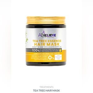 ABIELIEVE Tea Tree Essence Hair Mask - Yellow & White Jar